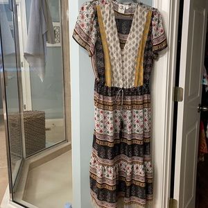 Anthropologie midi dress